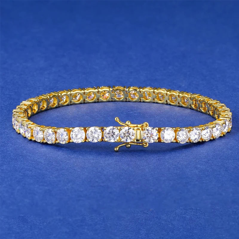 3mm Moissanite Tennis Bracelet or Necklace, image 8