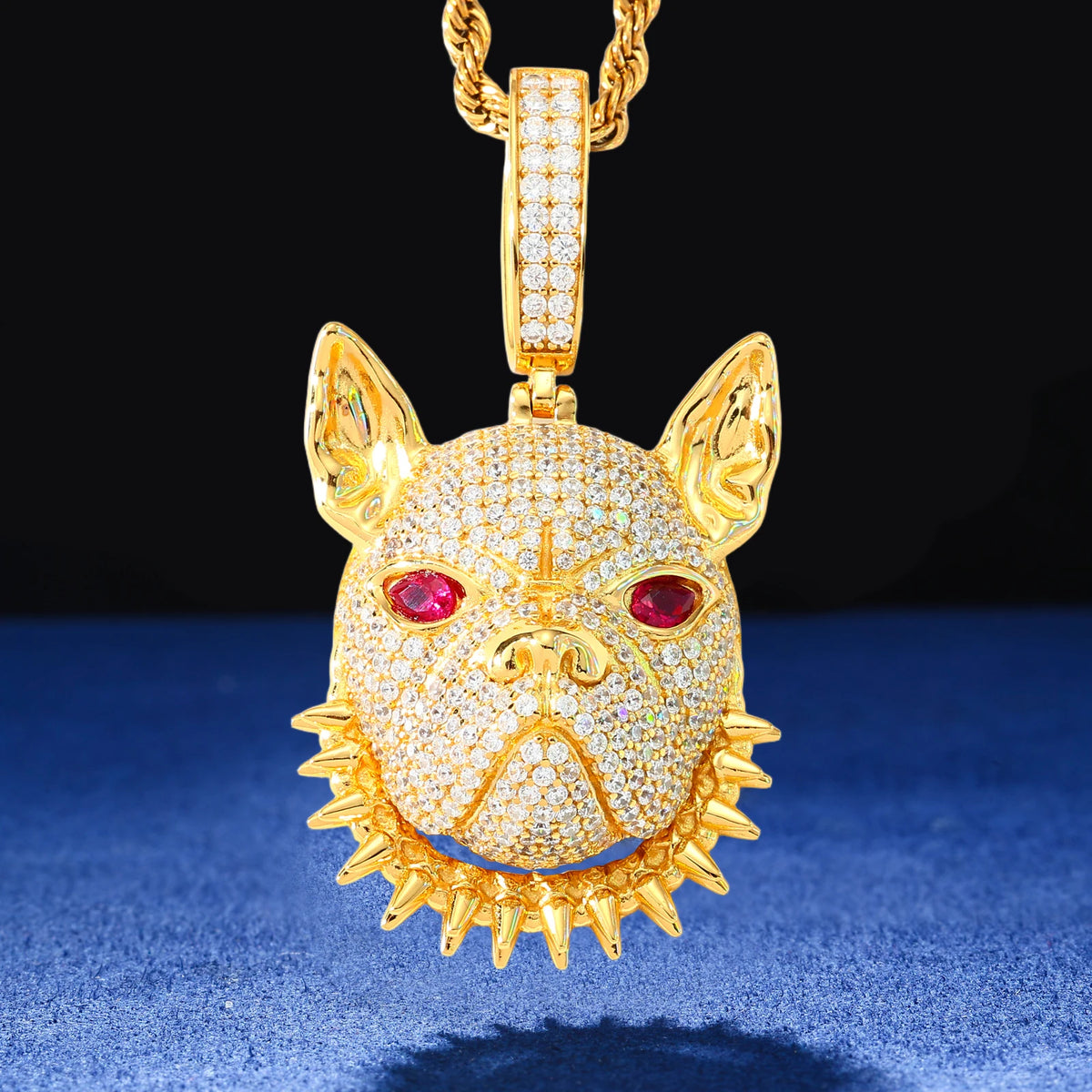 Iced Out Animal Head Pendant for Men, image 18