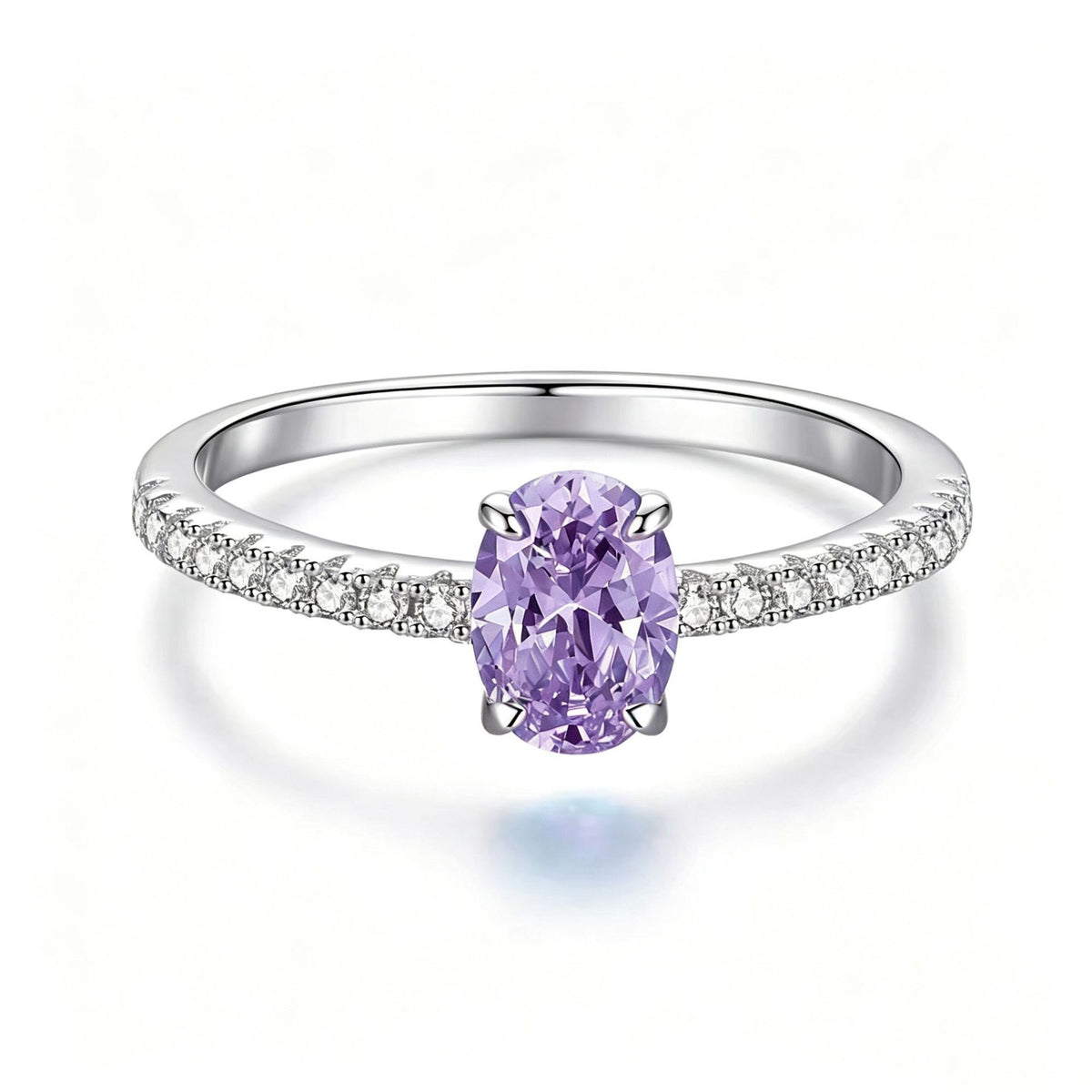 February birthstone – Amethyst – product photo