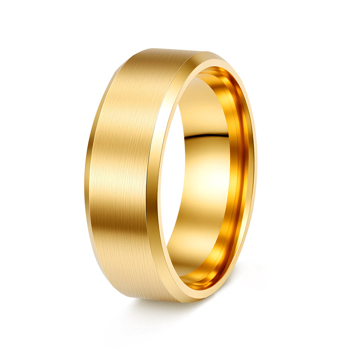 Stainless Steel Matte Band - 6mm or 8mm - supplier photo