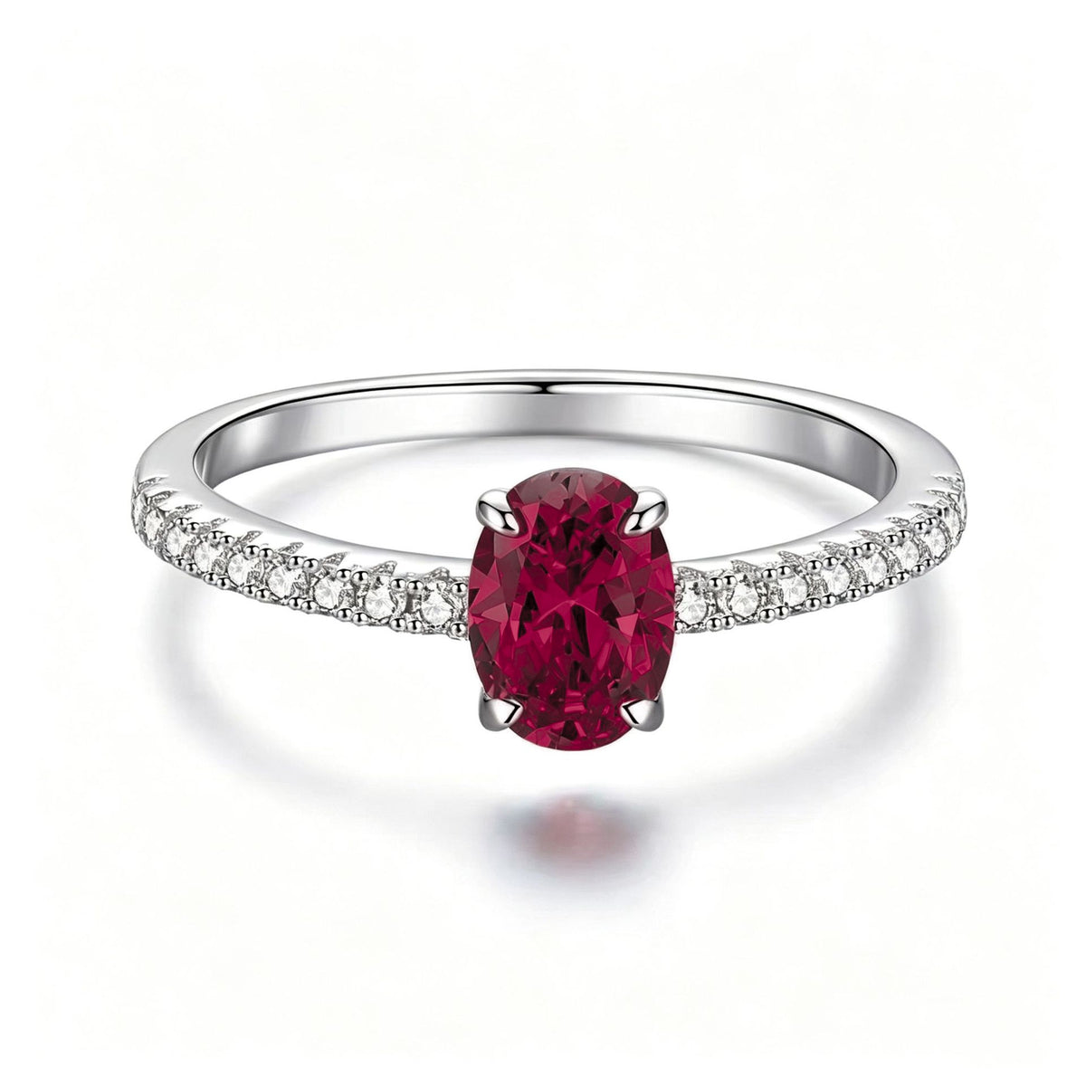 July birthstone – Lab-Created Ruby – product photo
