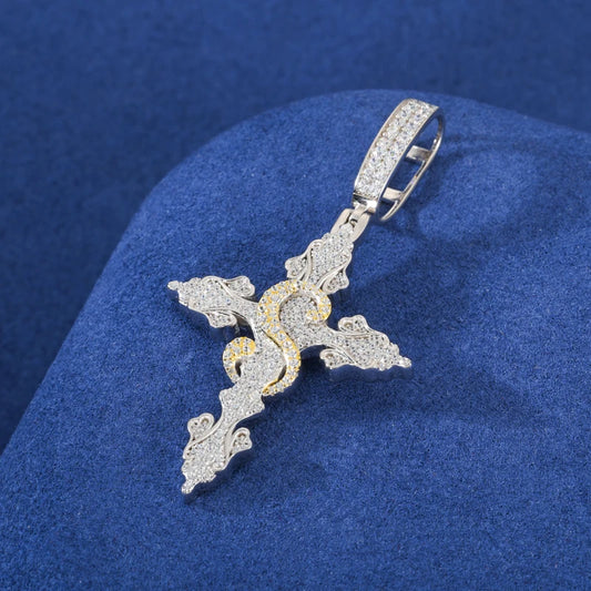 Iced Out Pendant Necklace for Men, image 5