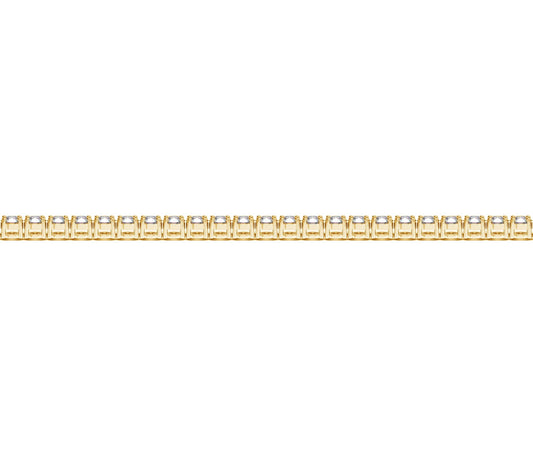 Lab Grown Round Diamond Tennis Bracelet in 14k Yellow Gold (2 cctw F/G  VS2/SI1)