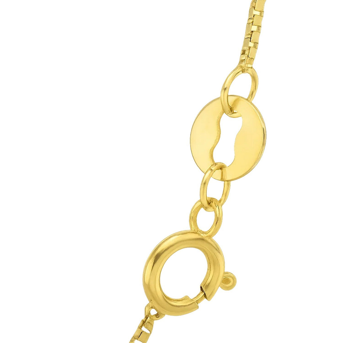 14k Yellow Gold Classic Box Chain (0.60 mm)