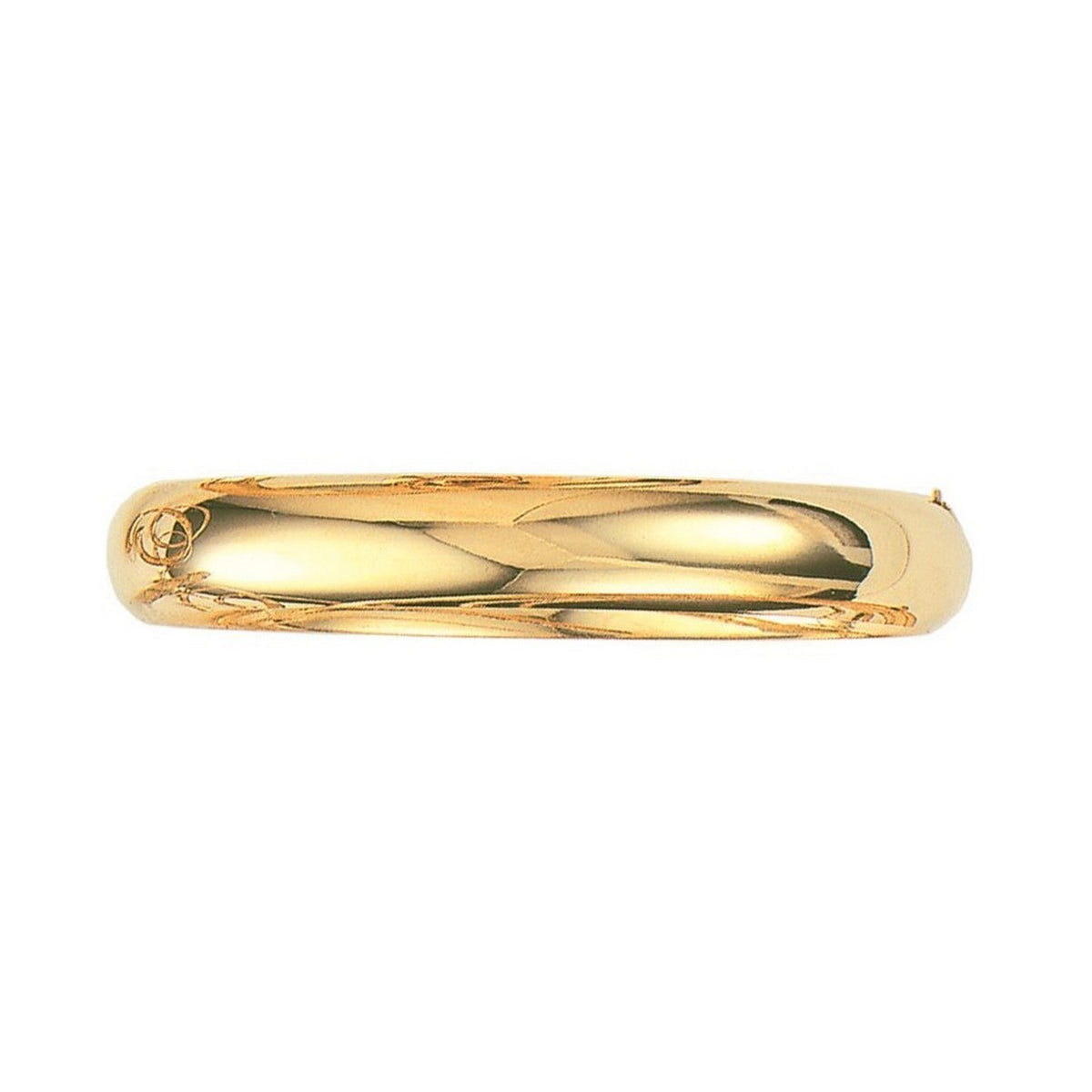 Classic Bangle in 14k Yellow Gold (10.00 mm)
