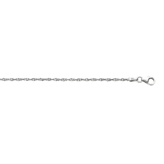 Sterling Silver Singapore Style Chain (1.80 mm)