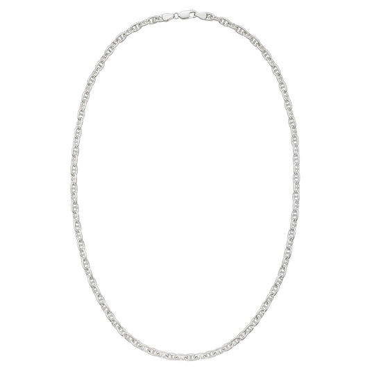 Sterling Silver Anchor Chain Necklace (5.50 mm)