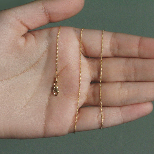 10k Yellow Gold Wheat Chain 0.6mm (0.60 mm)
