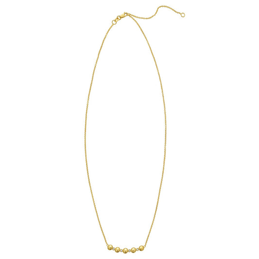 14K Yellow Gold Diamond Cut Rope Chain