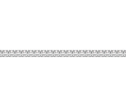 Lab Grown Round Diamond Tennis Bracelet in 14k White Gold (4 cctw F/G  VS2/SI1)