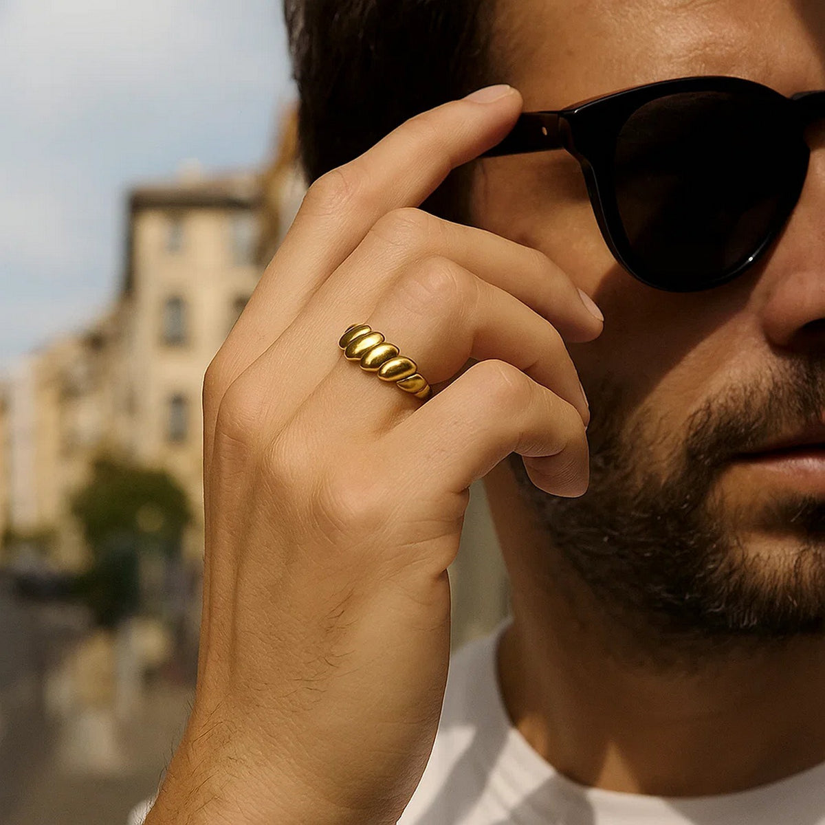San Marco Ring in 10K Yellow Gold