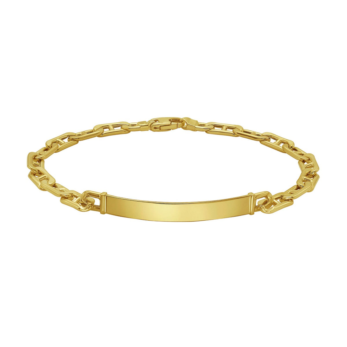14K Yellow Gold Mariner ID Bracelet