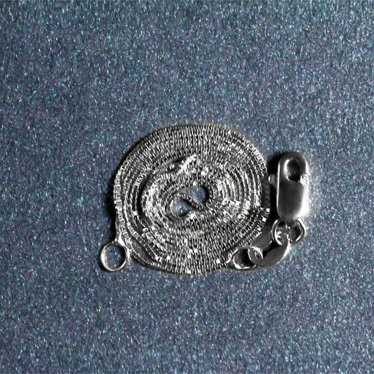 10k White Gold Classic Box Chain (0.45 mm)