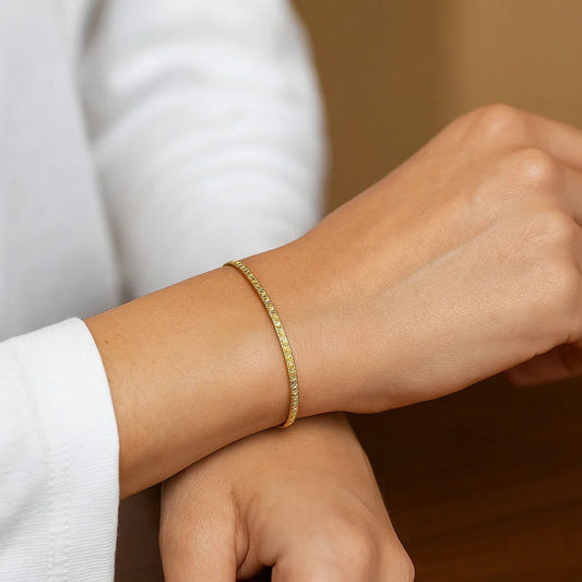 14K Yellow Gold Mini Glacier Bracelet (2.10 mm)