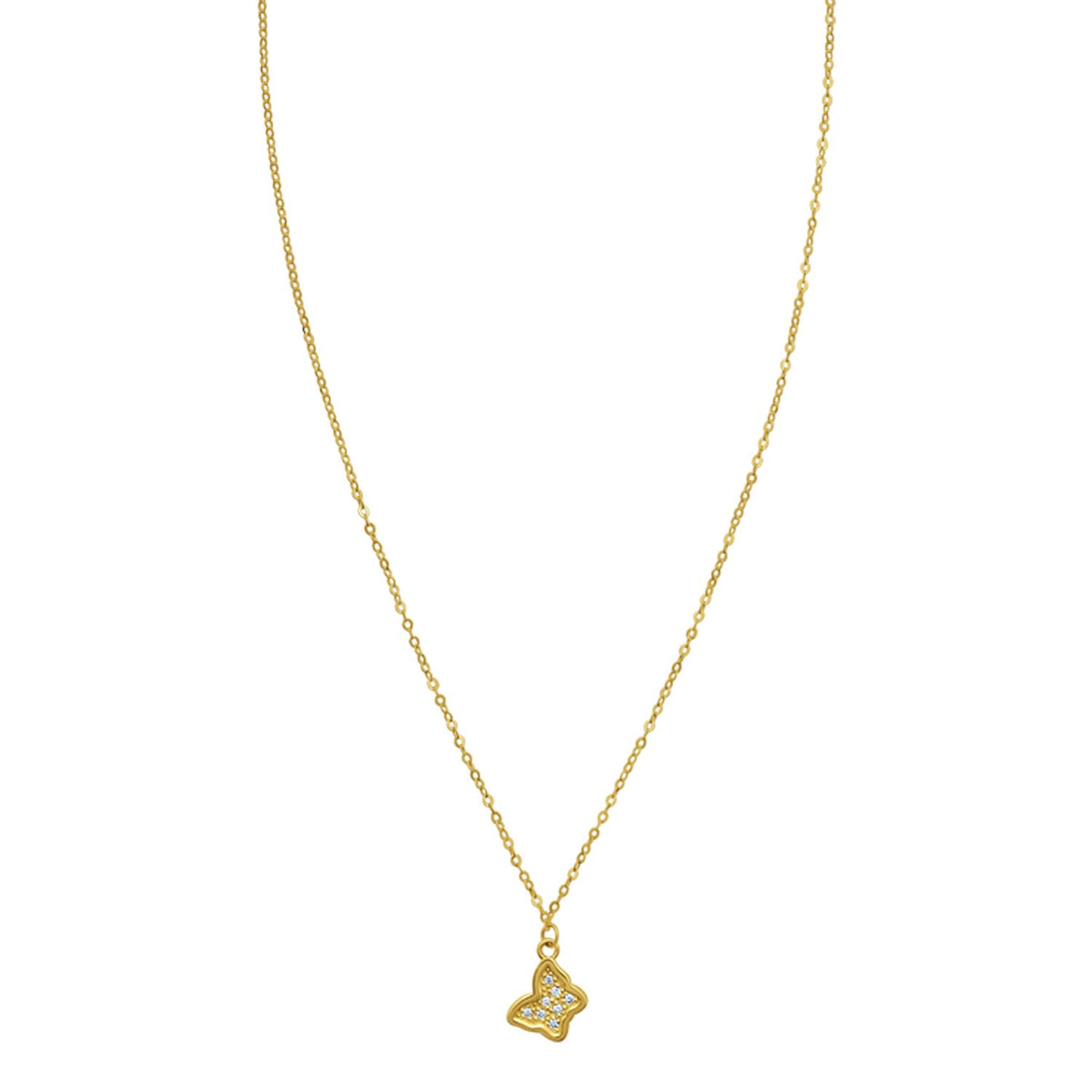 Elegant 14K Yellow Gold Rope Chain Necklace
