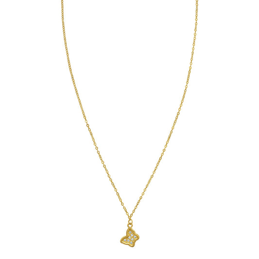 Elegant 14K Yellow Gold Rope Chain Necklace