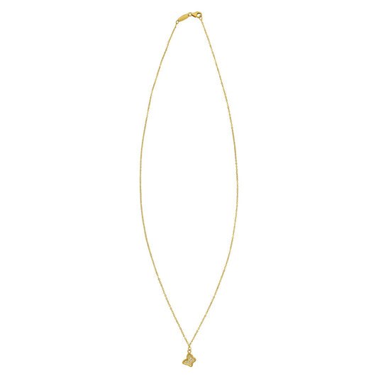 Elegant 14K Yellow Gold Rope Chain Necklace