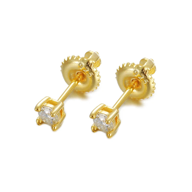 Moissanite Earrings for Men, image 10