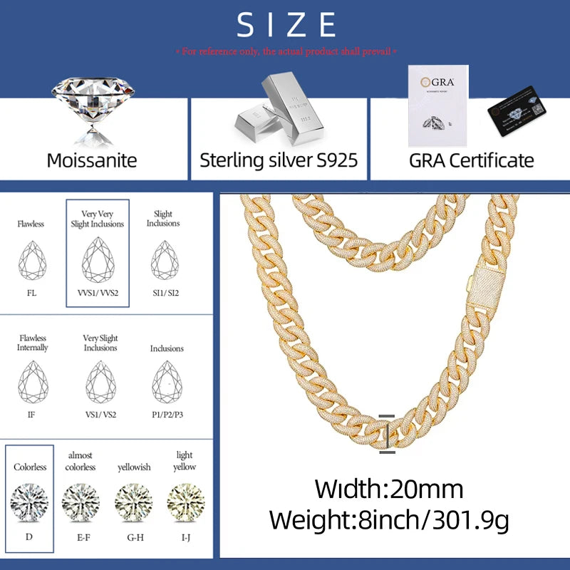Iced Out Miami Cuban Link Chain for Men, image 4