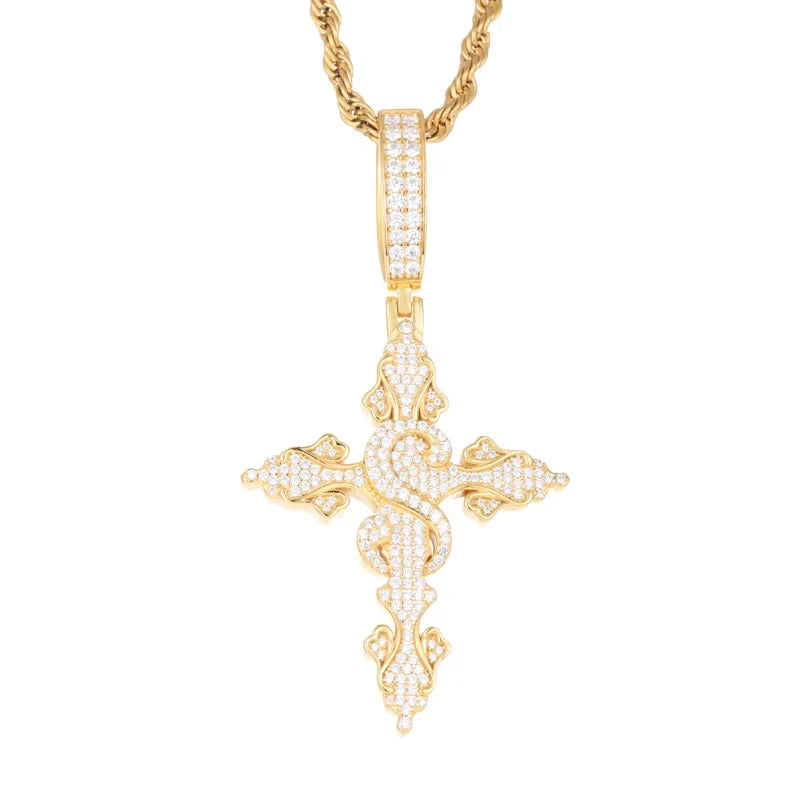 Iced Out Pendant Necklace for Men