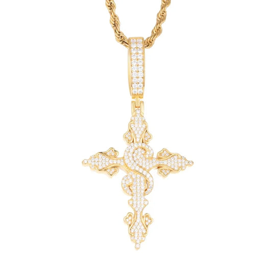 Iced Out Pendant Necklace for Men
