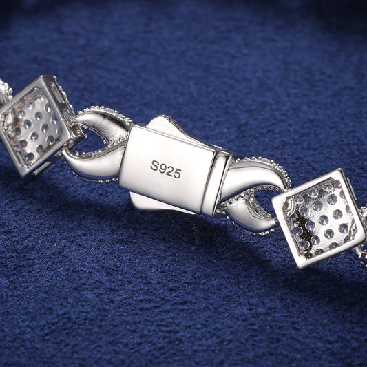 Iced Out Cross Cuban Link Chain for Men, image 5