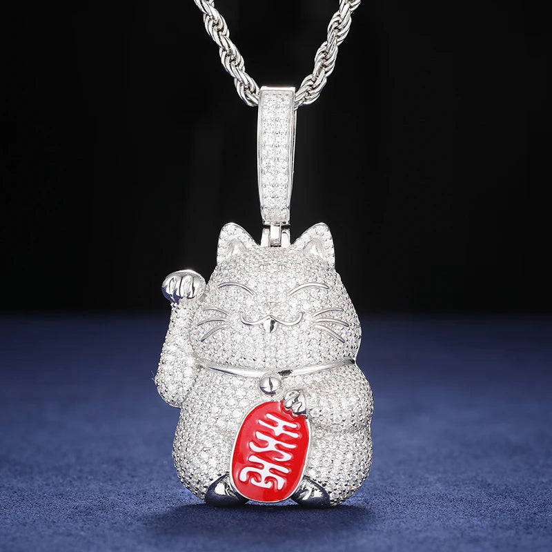 Iced Out Pendant Necklace for Men, image 13
