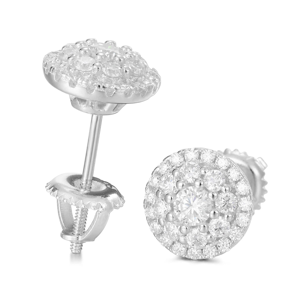 Moissanite Stud Earrings, image 11
