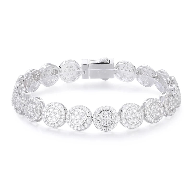 Iced Out Tennis Bracelet for Men, image 9