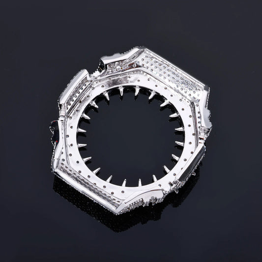 Iced Out Thorn Watch Bezel, image 6