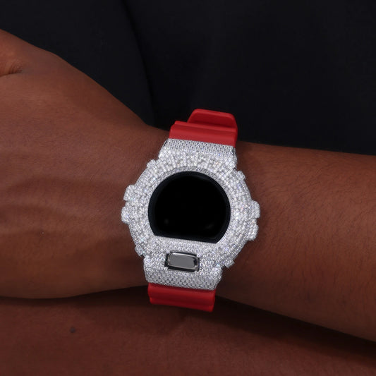 Iced Out Cross Watch Bezel, image 5