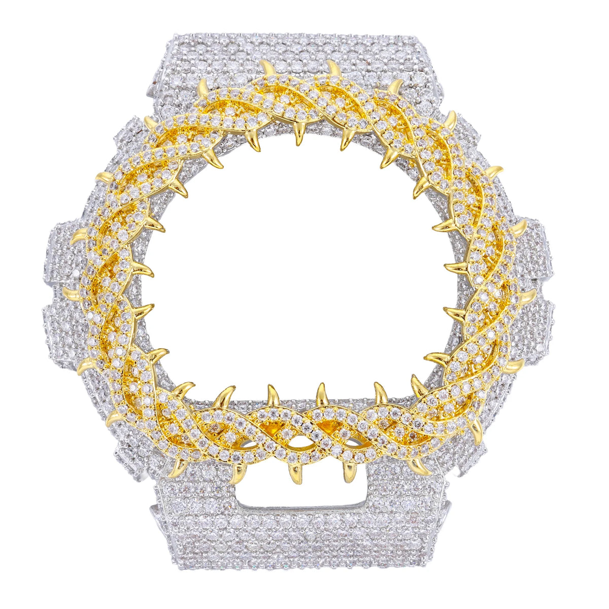 Iced Out Thorn Watch Bezel, image 11