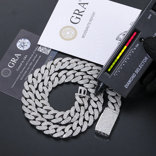 Miami Cuban Link Necklace or Bracelet for Men, image 2
