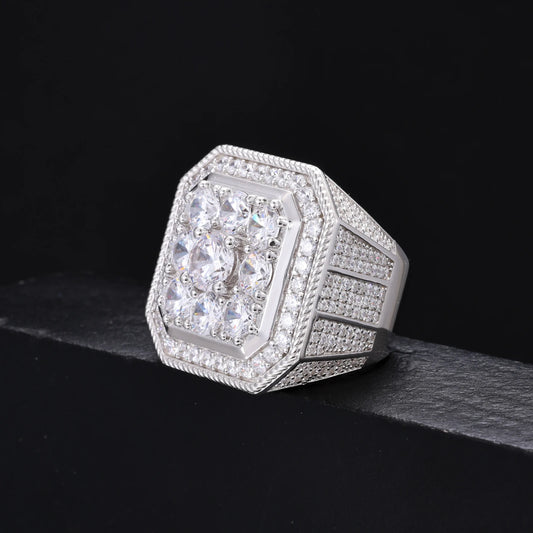 Square Signet Ring for Men, image 4