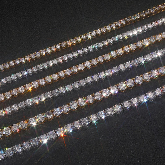Moissanite Tennis Necklace, image 4