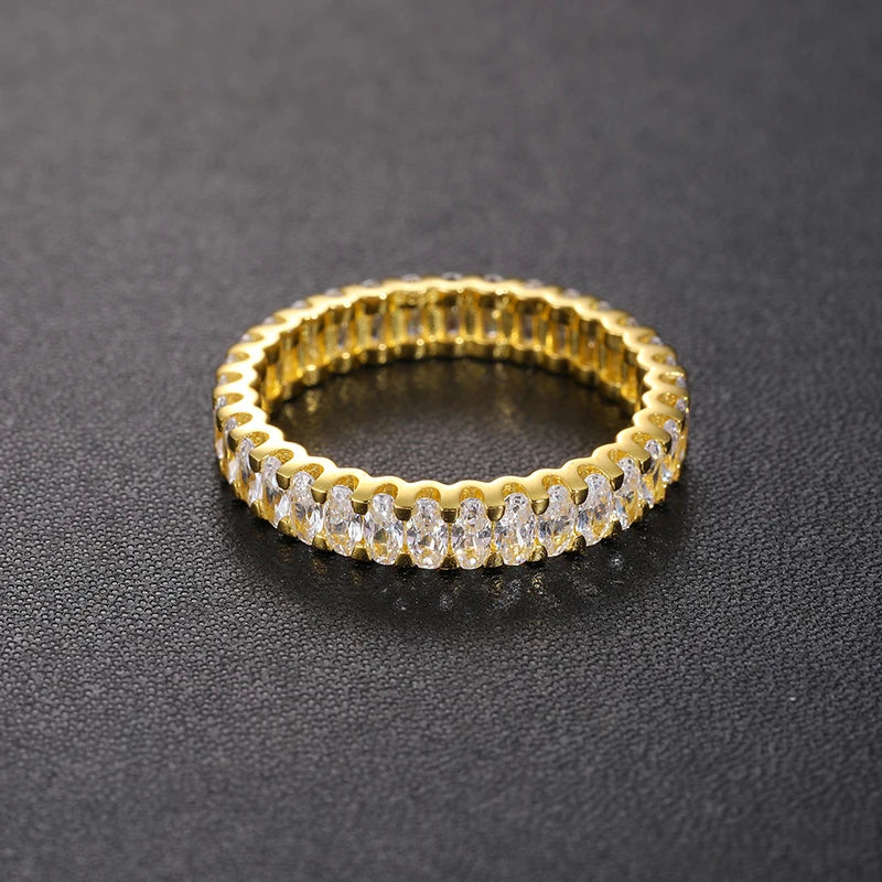 Iced Out Moissanite Rings for Men, image 5