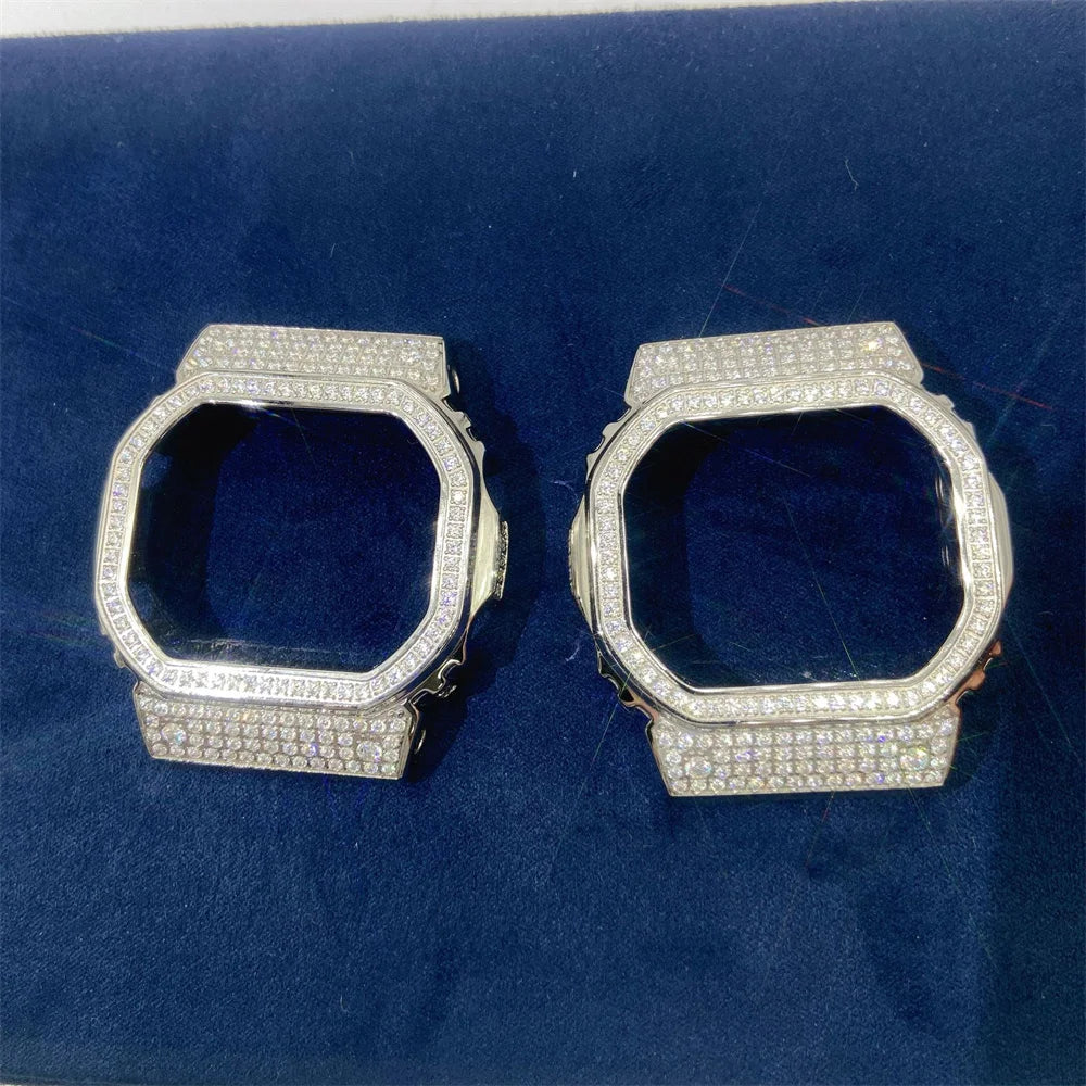Iced Out Watch Case and Strap Set for Casio G-Shock DW-5600, image 6