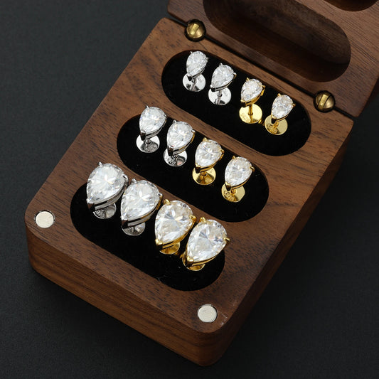 Moissanite Stud Earrings, image 6