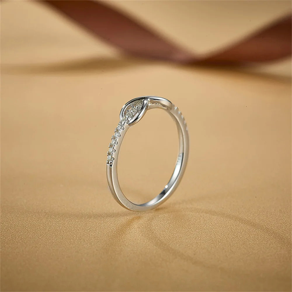 Moissanite Bow Ring, image 6