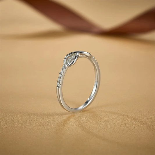Moissanite Bow Ring, image 6