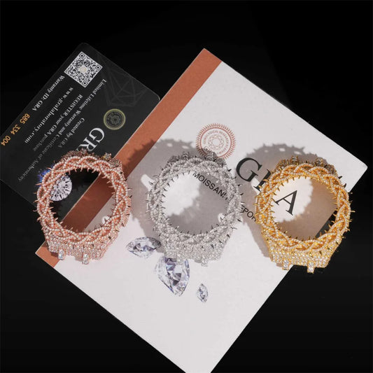 Iced Out Thorn Watch Bezel, image 3