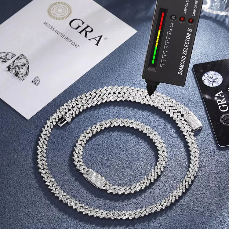 Iced Out Miami Cuban Link Chain for Men, image 11
