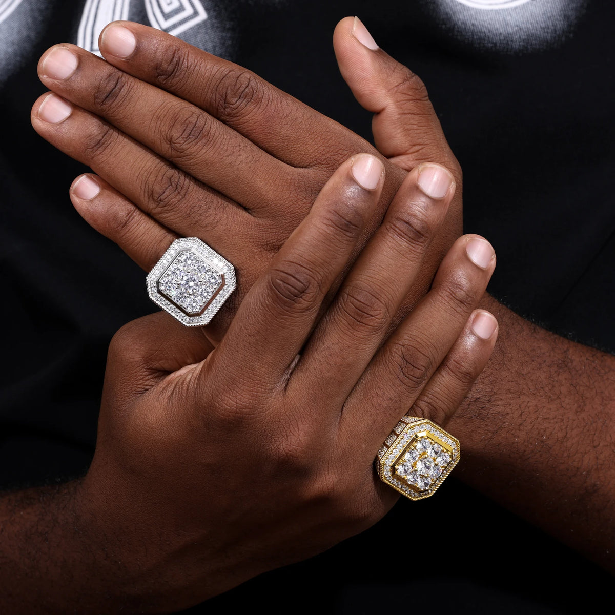 Square Signet Ring for Men, image 7
