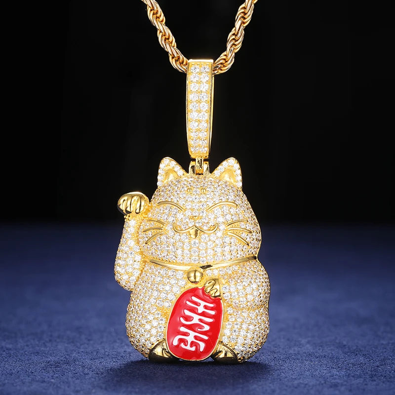 Iced Out Pendant Necklace for Men, image 14