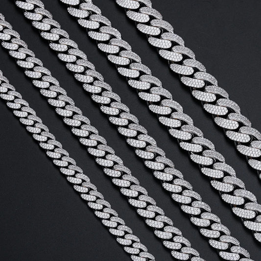 Miami Cuban Link Necklace or Bracelet for Men, image 4