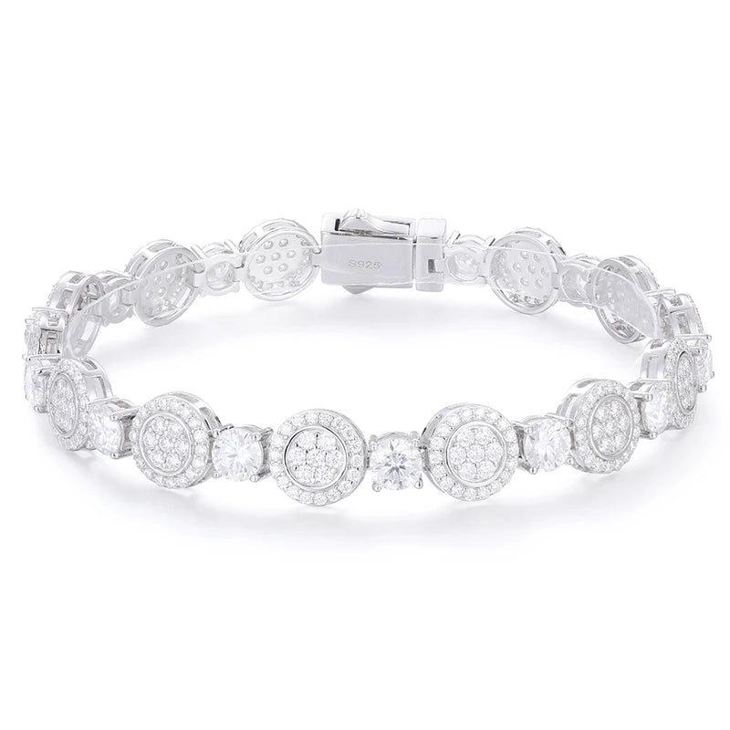 Iced Out Tennis Bracelet for Men, image 11