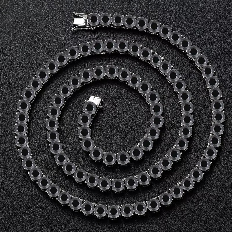 Colourful Tennis Chain Necklace or Bracelet