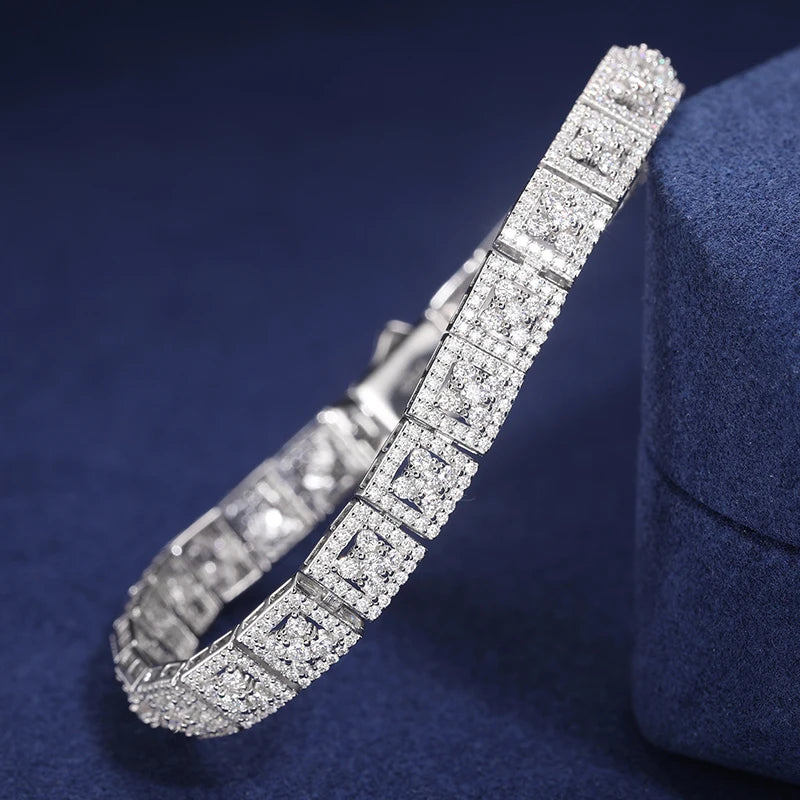 Iced Out Tennis Bracelet for Men, image 6