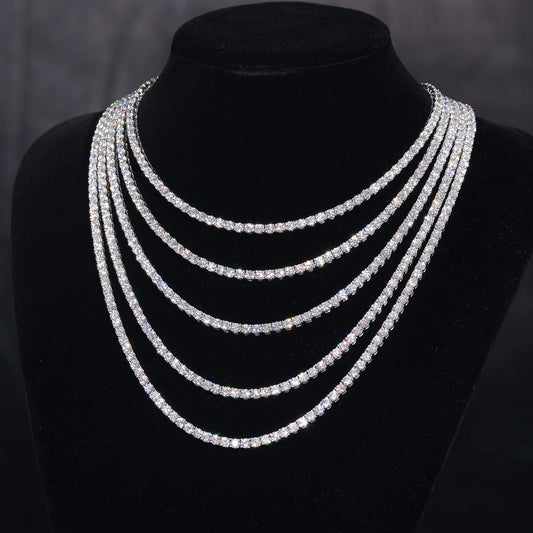 Moissanite Tennis Necklace, image 6