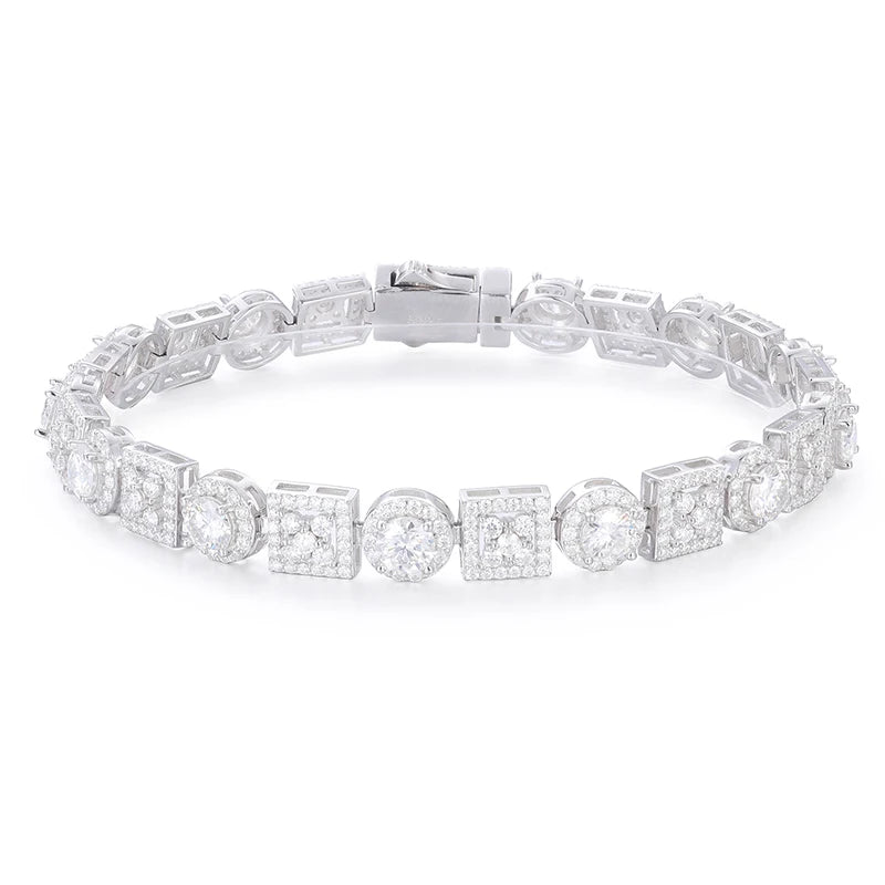 Iced Out Tennis Bracelet for Men, image 10